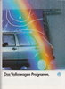 VW  Programm Prospekt 1986