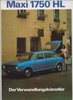 Austin Maxi 1750 HL Prospekt 1979