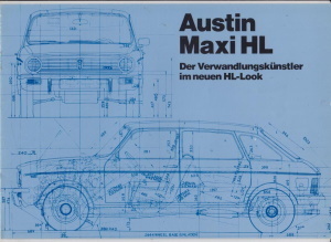 Austin Maxi HL Prospekt 1978