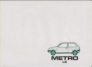Austin Metro LE Prospekt 1983
