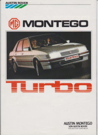 Austin Montego TURBO  Prospekt