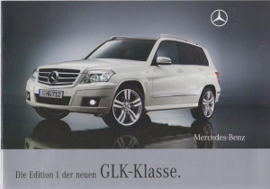 Mercedes GLK Edition 1 Prospekt 2008