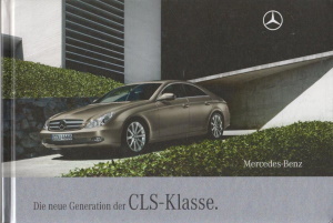 Mercedes CLS  Prospekt Buch 2008