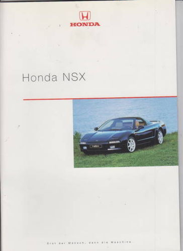 Honda NSX Prospekt 1999