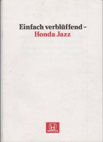 Honda Jazz Prospekt