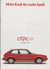 Honda Civic Prospekt 1983