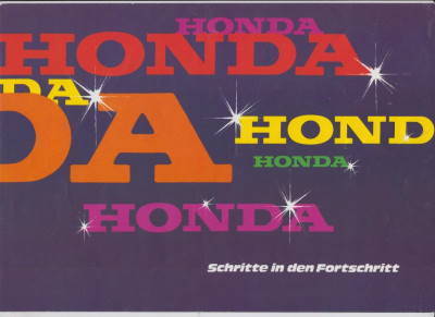 Honda Programm Prospekt