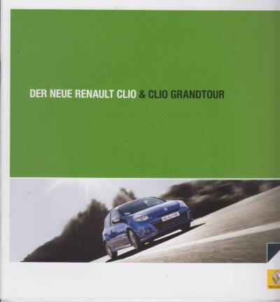 Renault Clio - Grandtour Prospekt 2009