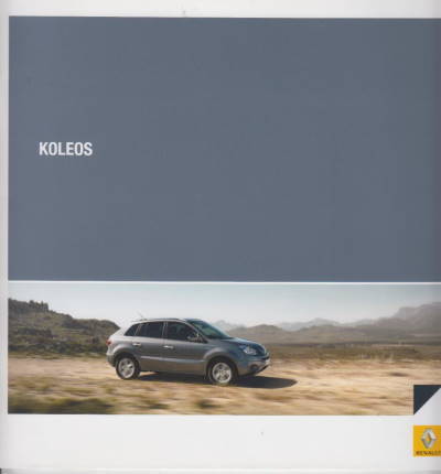 Renault Koleos Prospekt Frankreich 2008