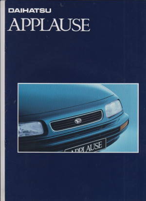 Daihatsu Applause Prospekt 1996