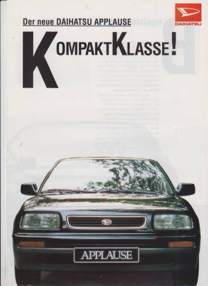 Daihatsu Applause Werbeprospekt