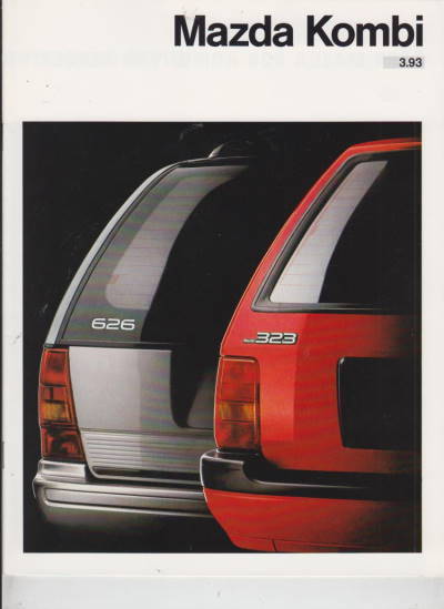 Mazda 323 - 626 Kombi  Prospekt 1993