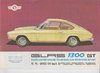 Prospekt Glas 1300 GT 1965