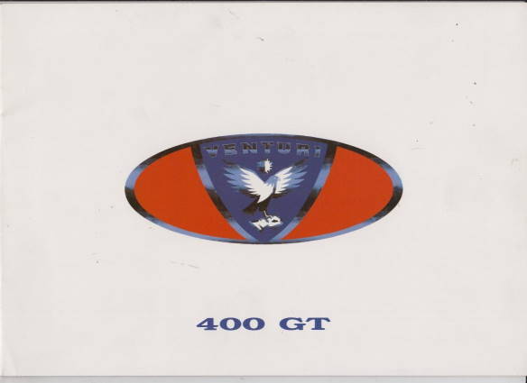 Autoprospekt Venturi 400 GT