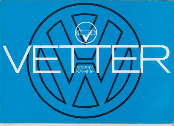 Vetter Doppelkabine für VW LT Prospekt