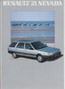 Renault 21 Nevada  Autoprospekt 1988