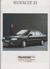 Renault 21 Autoprospekt 1989