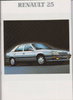 Renault 25 Autoprospekt 1989