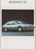 Renault 25 Prospekt 1989 für Fans