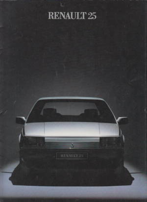 Renault 25 Prospekt 1984