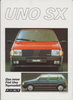Prospekt Katalog Fiat Uno SX