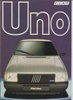 Prospekt Katalog Fiat Uno 1983 NL