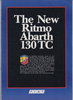 Fiat Ritmo Abarth 130 TC  Prospekt 1983 englisch