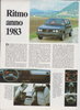 Fiat  Ritmo anno 1984 Prospekt