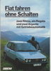 Fiat Ritmo, Regata, Argenta  Prospekt 1984