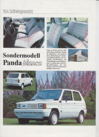 Fiat Panda Bianca Prospekt 1985 Kult