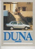 Fiat Duna Autoprospekte