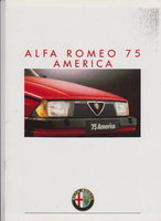 Alfa 75 Autoprospekte
