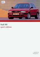Audi 80 Autoprospekte