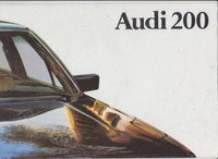 Audi 200 Autoprospekte
