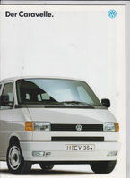 VW Caravelle Autoprospekte