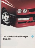 VW Programm Autoprospekte