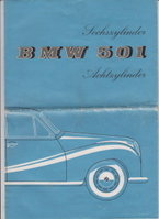 BMW 501 Autoprospekte