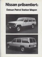 Datsun Patrol Autoprospekte