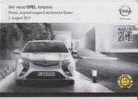 Opel Ampera Preislisten
