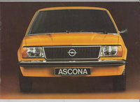 Opel Ascona Autoprospekte