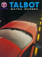 Talbot Matra Murena Autoprospekte