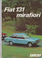 Fiat 130 - 131 - 132 Autoprospekte