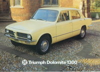 Triumph Dolomite Autoprospekte