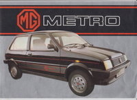 MG Metro Autoprospekte