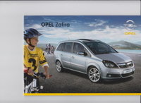 Opel Zafira Autoprospekte