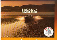 Simca 1307 - 1308 Autoprospekte