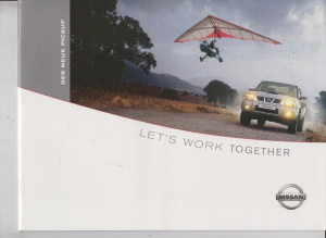 Nissan Pickup Prospekt 2002