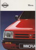 Broschüre Nissan Micra 1991