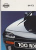 Broschüre Nissan 100 NX 1992