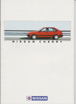 Autoprospekt Nissan Cherry 8/1985